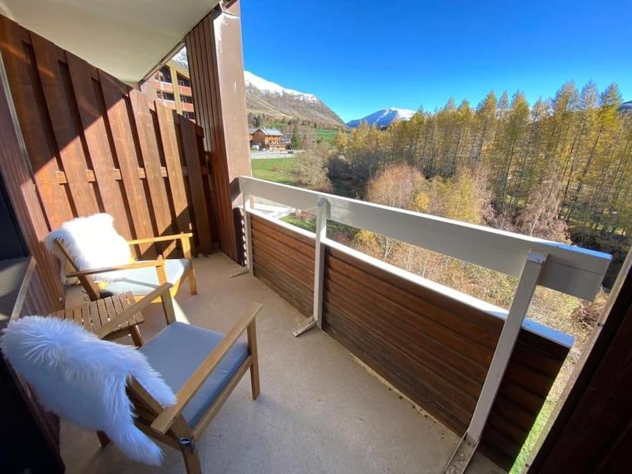 Au Pied Des Pistes Avec Parking Entierement Renove Lägenhet Huez Exteriör bild