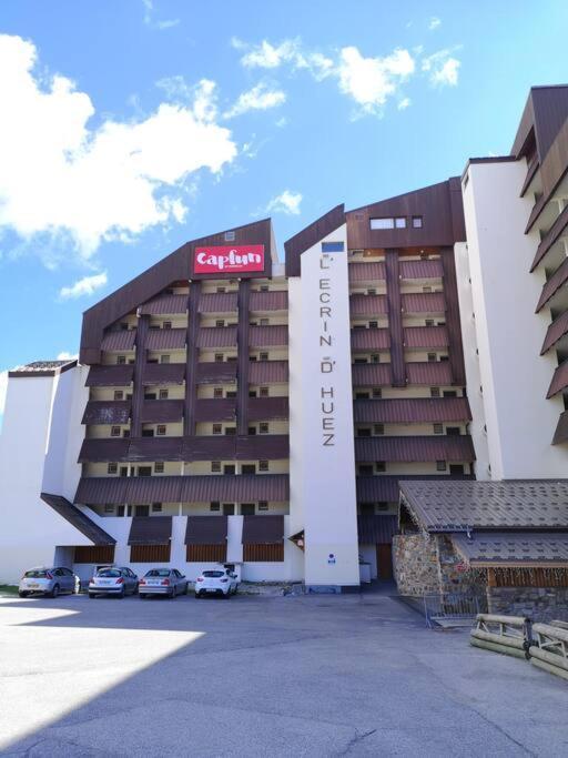 Au Pied Des Pistes Avec Parking Entierement Renove Lägenhet Huez Exteriör bild