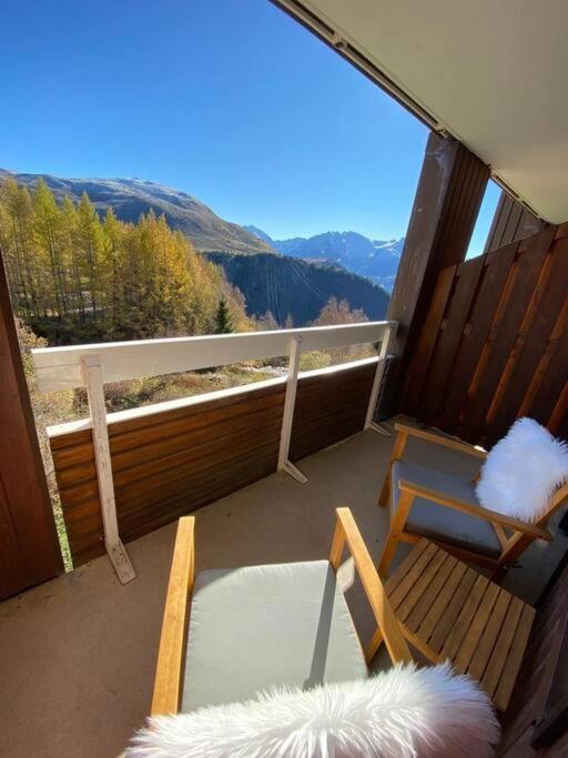 Au Pied Des Pistes Avec Parking Entierement Renove Lägenhet Huez Exteriör bild